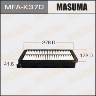 Фильтр воздушный (MFA-K370) MASUMA MFAK370
