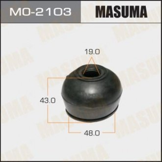 Пыльник опоры шаровой (20х48х43) MASUMA MO2103 (фото 1)