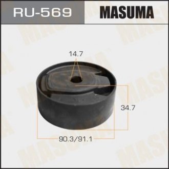 Сайлентблок заднего редуктора Toyota RAV 4 (05-) MASUMA RU569