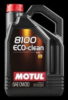 8100 Eco-clean SAE 0W30 (5L) MOTUL 102889 (фото 1)