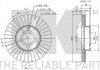 VAG Гальмівний диск NK 204772 (фото 3)