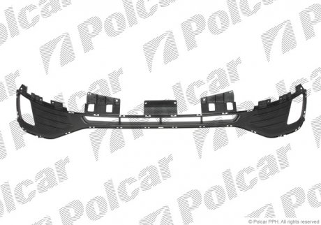 Решітка бампера переднього Polcar 410427 (фото 1)