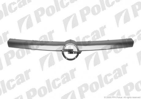 Накладка решітки радіатора Polcar 550905-1