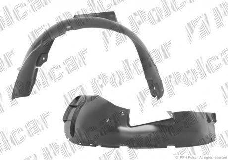 Підкрилок передній правий Polcar 9541FP1X (фото 1)