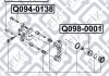 NISSAN / INFINITI Ремкомплект супорта гальмівного заднього Q-fix Q0940025 (фото 3)