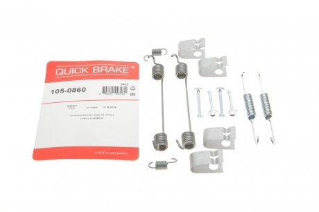 Комплект пружинок колодок ручника Suzuki Escudo/Vitara 94-05 QUICK BRAKE 105-0860