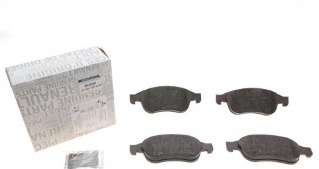 Колодки тормозные передние (комплект) Duster, Fluence, Megane III, Caprur, Arkana RENAULT 410A12582R (фото 1)
