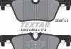Комплект гальмівних колодок TEXTAR 2530701 (фото 2)