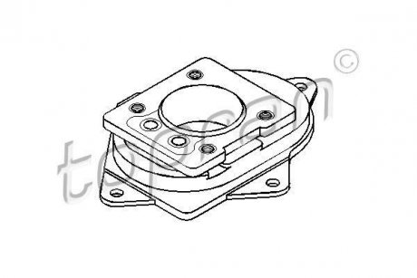 VAG Фланець карбюратора TOPRAN / HANS PRIES 100963