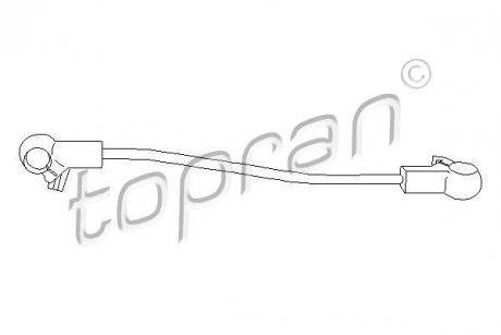 VAG Шток вилки перемикання передач TOPRAN / HANS PRIES 102846 (фото 1)
