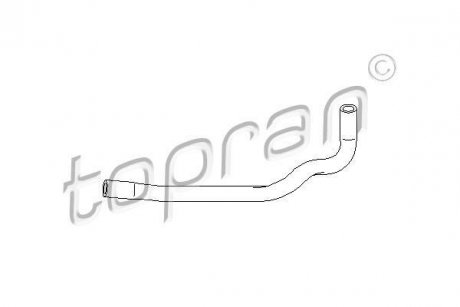 VAG Шланг радіатора (система охолодження) TOPRAN / HANS PRIES 103001 (фото 1)