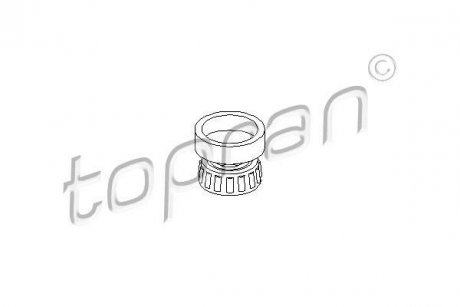 VAG Підшипник маточини колеса TOPRAN / HANS PRIES 103370 (фото 1)