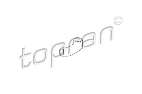 GENERAL MOTORS Шланг радіатора (система охолодження) TOPRAN / HANS PRIES 205720