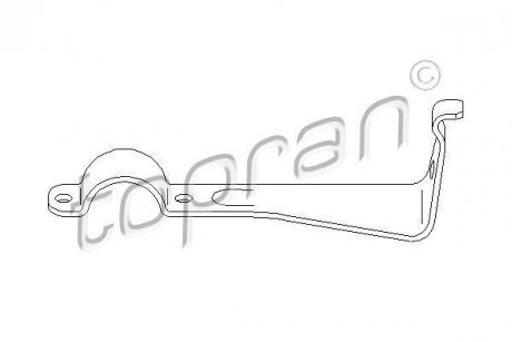 MERCEDES Кронштейн стабілізатора TOPRAN / HANS PRIES 401494