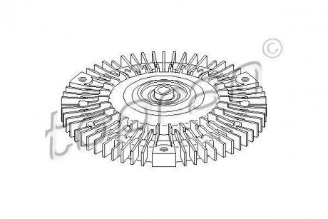MERCEDES Віскомуфта TOPRAN / HANS PRIES 401611