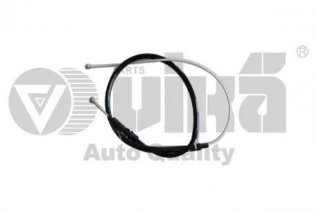 Трос ручника (задній) VW Golf V/Audi A3/Skoda Octavia 97-13 (1447/807mm) Vika 66091557701 (фото 1)