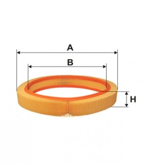 Фільтр повітряний MB W123 AR033/ (вир-во -FILTERS) WIX FILTERS WA6377 (фото 1)