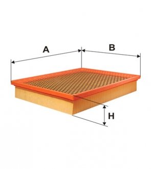 Фільтр повітряний /188/5 (вир-во WIX-FILTERS) WIX FILTERS WA9498